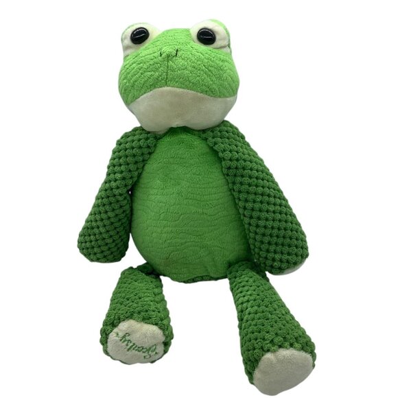 Scentsy Buddy Ribbert the Frog Plush Toy Stuffed Animal Retired 2010 15" - Picture 1 of 6